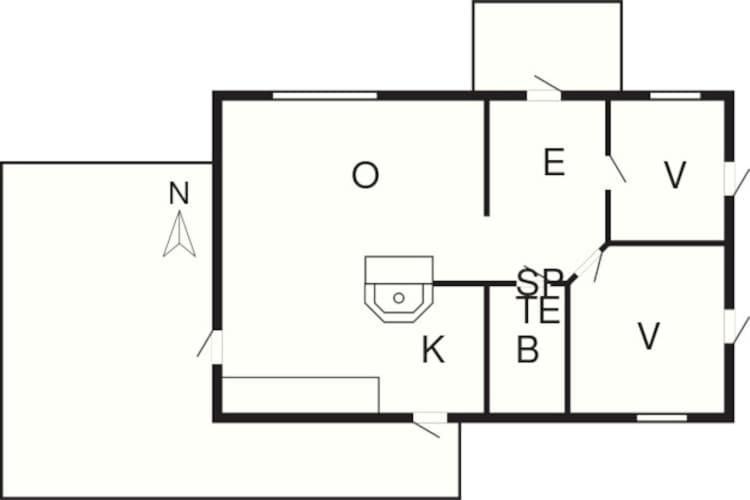 4 Person Holiday Home In Hen N Nösund Exterior foto